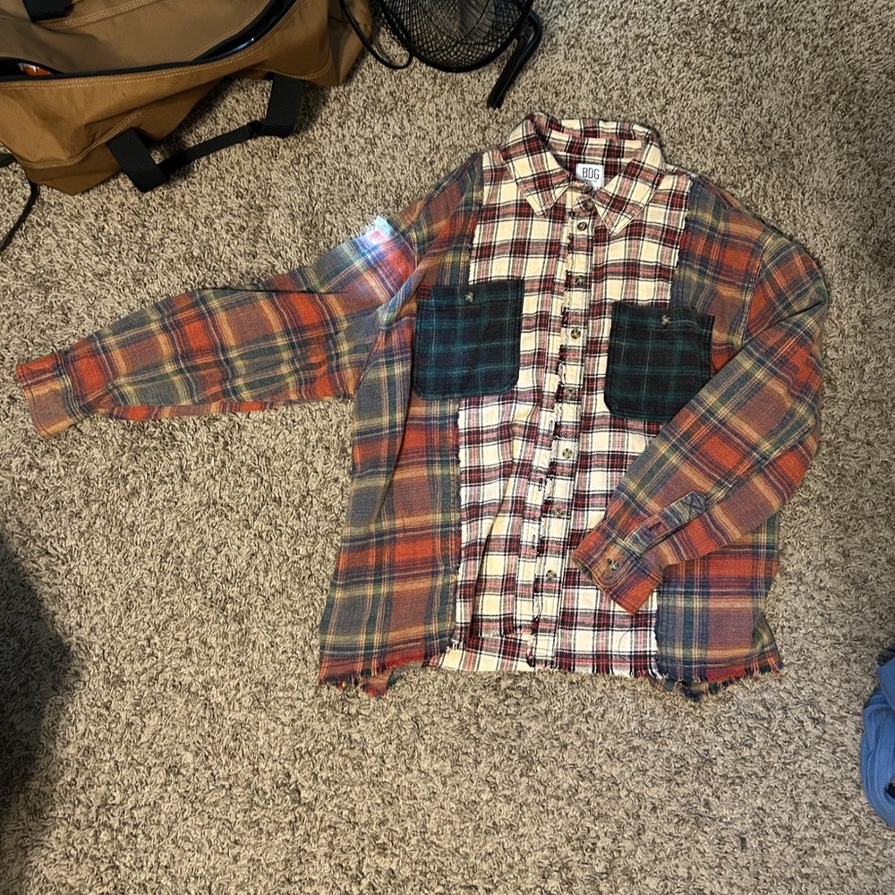 Garage BDG Plaid Flannel